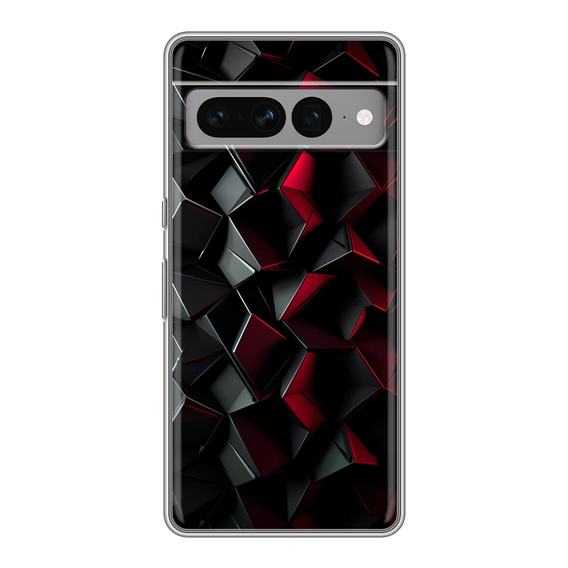 Силиконовый чехол на Google Pixel 7 Pro с принтом Абстракция Силиконовый чехол на Google Pixel 7 Pro с принтом Абстракция
