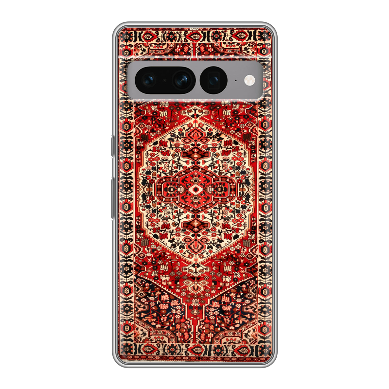 Силиконовый противоударный чехол на Google Pixel 7 Pro с принтом Ковер Силиконовый противоударный чехол на Google Pixel 7 Pro с принтом Ковер