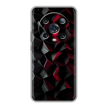 Силиконовый чехол на Huawei Honor Magic 4 Pro с принтом Абстракция
