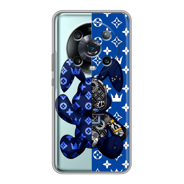 Силиконовый чехол на Huawei Honor Magic 4 Pro с принтом Луи робот Силиконовый чехол на Huawei Honor Magic 4 Pro с принтом Луи робот