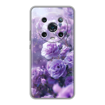 Силиконовый чехол на Huawei Honor Magic 4 Pro с принтом Розы цветы