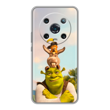 Силиконовый чехол на Huawei Honor Magic 4 Pro с принтом Шрек Shrek