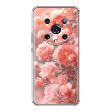 Силиконовый чехол на Huawei Honor Magic 4 Pro с принтом Розы цветы