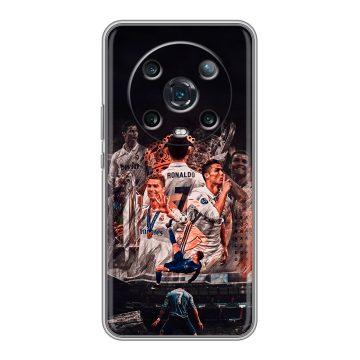 Силиконовый чехол на Huawei Honor Magic 4 Pro с принтом Реал Роналдо Real Ronaldo Силиконовый чехол на Huawei Honor Magic 4 Pro с принтом Реал Роналдо Real Ronaldo