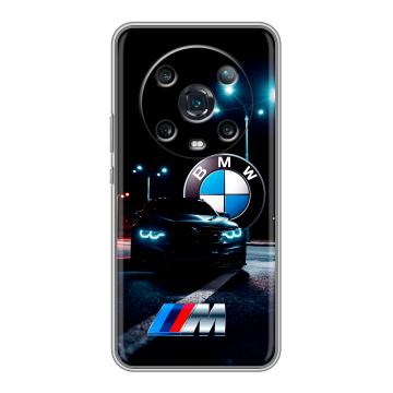 Силиконовый чехол на Huawei Honor Magic 4 Pro с принтом БМВ BMW