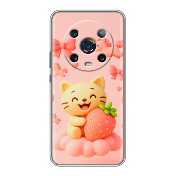 Силиконовый чехол на Huawei Honor Magic 4 Pro с принтом для девочек Силиконовый чехол на Huawei Honor Magic 4 Pro с принтом для девочек