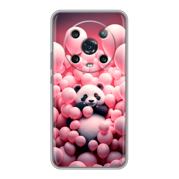 Силиконовый чехол на Huawei Honor Magic 4 Pro с принтом Панда Силиконовый чехол на Huawei Honor Magic 4 Pro с принтом Панда
