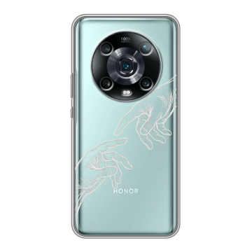 Силиконовый чехол на Huawei Honor Magic 4 Pro с принтом Сотворение мира