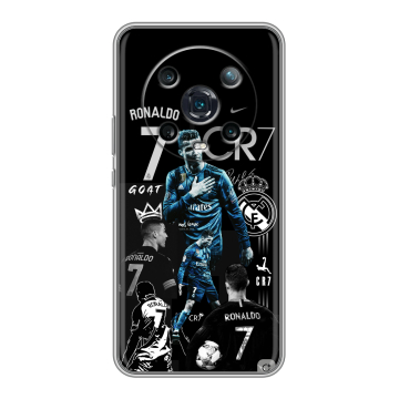 Силиконовый чехол на Huawei Honor Magic 4 Pro с принтом Реал Роналдо Силиконовый чехол на Huawei Honor Magic 4 Pro с принтом Реал Роналдо