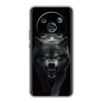 Силиконовый чехол на Huawei Honor Magic 4 Pro с принтом Волк
