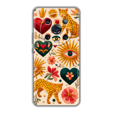 Силиконовый чехол на Huawei Honor Magic 4 Pro с принтом Модный принт