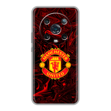 Силиконовый чехол на Huawei Honor Magic 4 Pro с принтом Manchester United