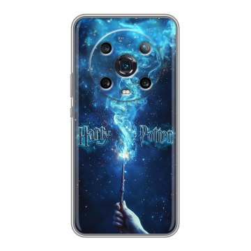 Силиконовый чехол на Huawei Honor Magic 4 Pro с принтом Harry Potter Гарри Поттер