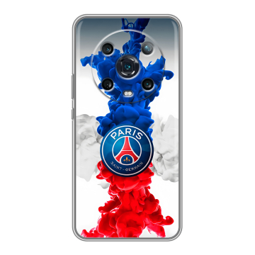 Силиконовый чехол на Huawei Honor Magic 4 Pro с принтом PSG ПСЖ