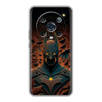 Силиконовый чехол на Huawei Honor Magic 4 Pro с принтом Batman Бэтмен