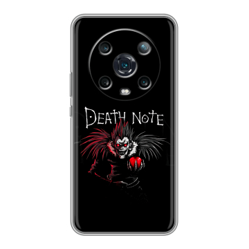 Силиконовый чехол на Huawei Honor Magic 4 Pro с принтом Death note Тетрадь смерти Силиконовый чехол на Huawei Honor Magic 4 Pro с принтом Death note Тетрадь смерти