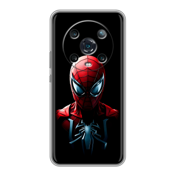 Силиконовый чехол на Huawei Honor Magic 4 Pro с принтом Spiderman Человек паук Силиконовый чехол на Huawei Honor Magic 4 Pro с принтом Spiderman Человек паук