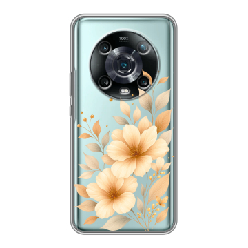 Силиконовый чехол на Huawei Honor Magic 4 Pro с принтом для девушки