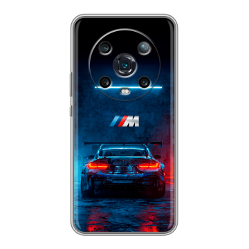 Силиконовый чехол на Huawei Honor Magic 4 Pro с принтом BMW БМВ