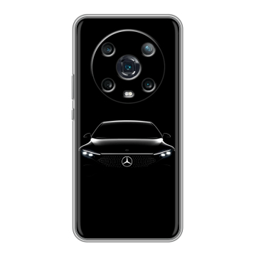 Силиконовый чехол на Huawei Honor Magic 4 Pro с принтом Mercedes Мерседес