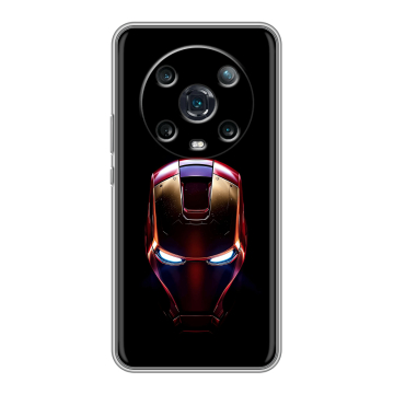 Силиконовый чехол на Huawei Honor Magic 4 Pro с принтом IronMan Железный человек
