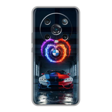 Силиконовый чехол на Huawei Honor Magic 4 Pro с принтом BMW БМВ Силиконовый чехол на Huawei Honor Magic 4 Pro с принтом BMW БМВ