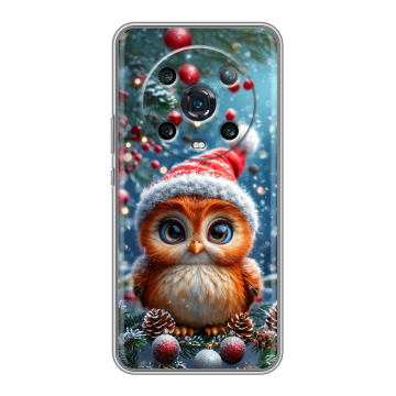 Силиконовый чехол на Huawei Honor Magic 4 Pro с принтом Новый год