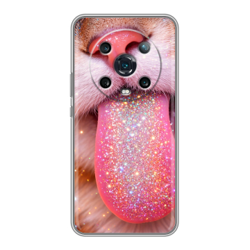 Силиконовый чехол на Huawei Honor Magic 4 Pro с принтом для девочек Силиконовый чехол на Huawei Honor Magic 4 Pro с принтом для девочек
