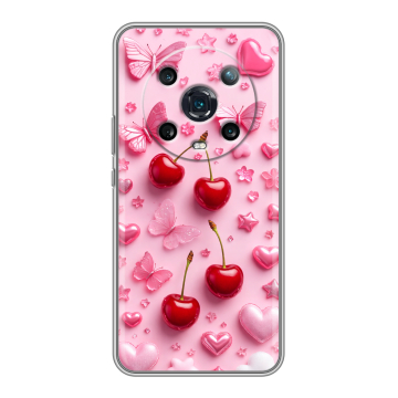 Силиконовый чехол на Huawei Honor Magic 4 Pro с принтом для девочек