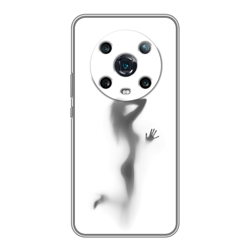 Силиконовый чехол на Huawei Honor Magic 4 Pro с принтом Силуэт Силиконовый чехол на Huawei Honor Magic 4 Pro с принтом Силуэт