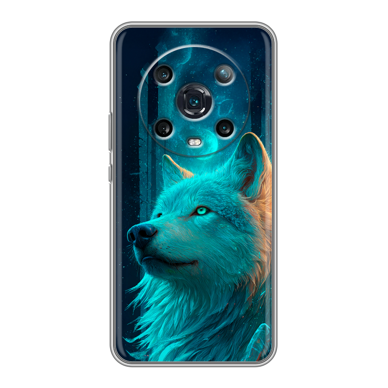 Силиконовый противоударный чехол на Huawei Honor Magic 4 Pro с принтом бабочки саккура Силиконовый противоударный чехол на Huawei Honor Magic 4 Pro с принтом бабочки саккура