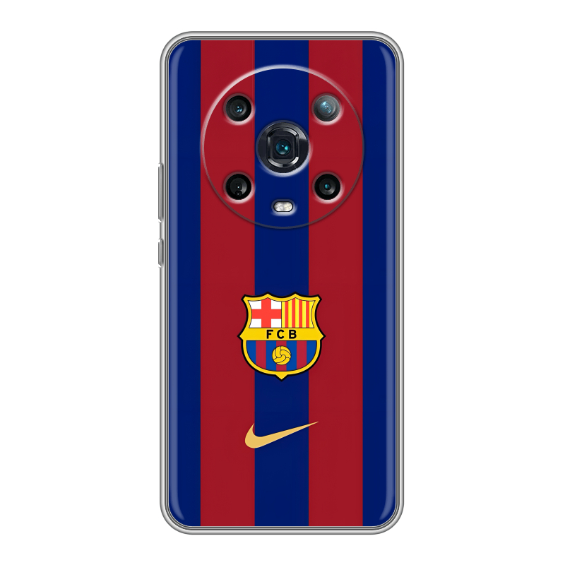Силиконовый противоударный чехол на Huawei Honor Magic 4 Pro с принтом Барселона Barcelona Силиконовый противоударный чехол на Huawei Honor Magic 4 Pro с принтом Барселона Barcelona