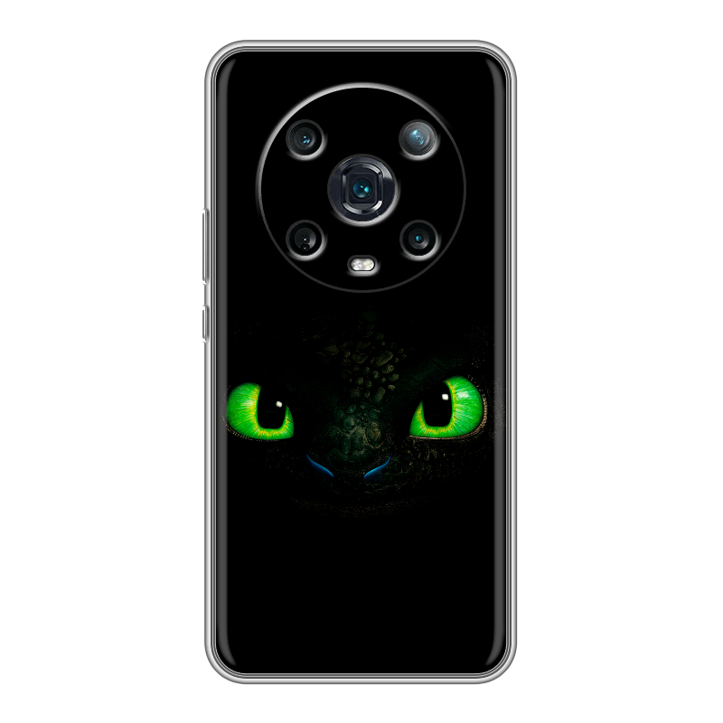 Силиконовый чехол на Huawei Honor Magic 4 Pro с принтом Как приручить дракона Силиконовый чехол на Huawei Honor Magic 4 Pro с принтом Как приручить дракона