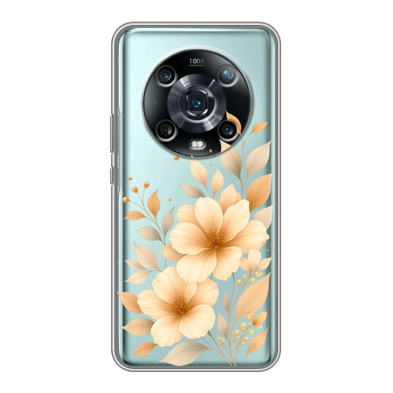 Силиконовый чехол на Huawei Honor Magic 4 Pro с принтом для девушки Силиконовый чехол на Huawei Honor Magic 4 Pro с принтом для девушки