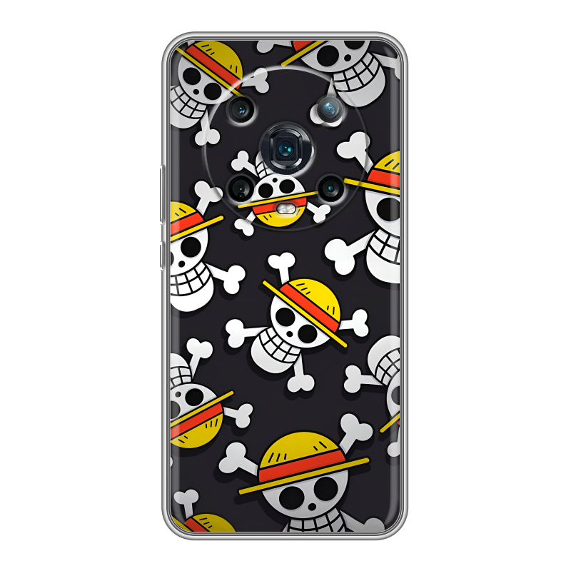 Силиконовый чехол на Huawei Honor Magic 4 Pro с принтом One Piece Ван Пис Силиконовый чехол на Huawei Honor Magic 4 Pro с принтом One Piece Ван Пис