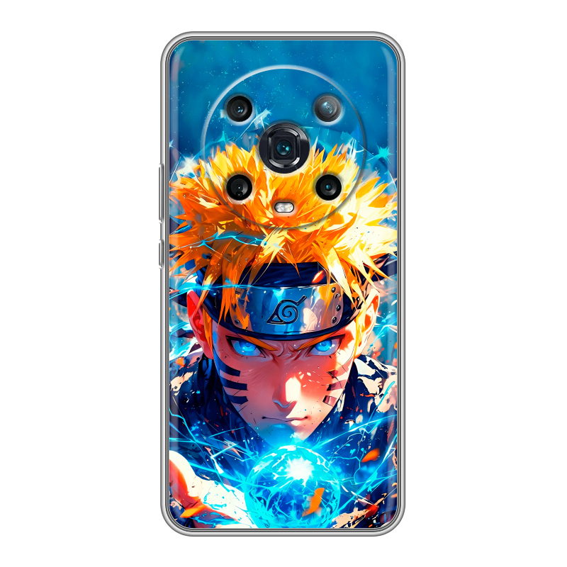 Силиконовый противоударный чехол на Huawei Honor Magic 4 Pro с принтом Аниме Наруто Naruto Силиконовый противоударный чехол на Huawei Honor Magic 4 Pro с принтом Аниме Наруто Naruto