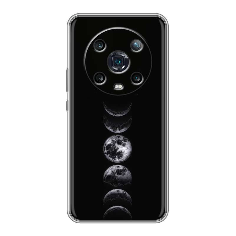 Силиконовый противоударный чехол на Huawei Honor Magic 4 Pro с принтом женский Силиконовый противоударный чехол на Huawei Honor Magic 4 Pro с принтом женский