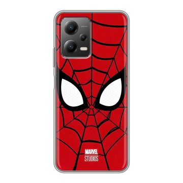 Силиконовый чехол на Xiaomi Poco X5 с принтом человек паук spiderman Силиконовый чехол на Xiaomi Poco X5 с принтом человек паук spiderman