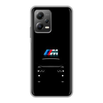 Силиконовый чехол на Xiaomi Poco X5 с принтом БМВ BMW Силиконовый чехол на Xiaomi Poco X5 с принтом БМВ BMW