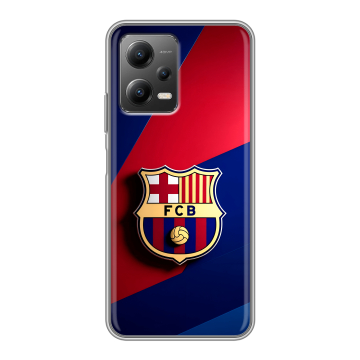 Силиконовый чехол на Xiaomi Poco X5 с принтом Барселона Barcelona