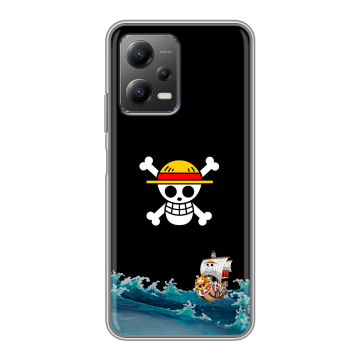 Силиконовый чехол на Xiaomi Poco X5 с принтом One Piece Ван Пис