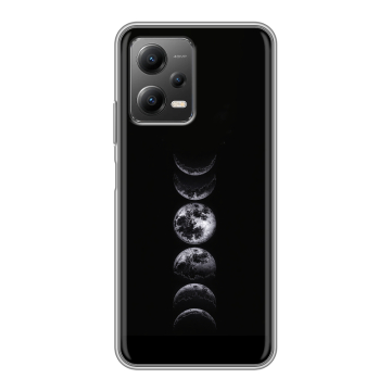 Силиконовый чехол на Xiaomi Poco X5 с принтом женский