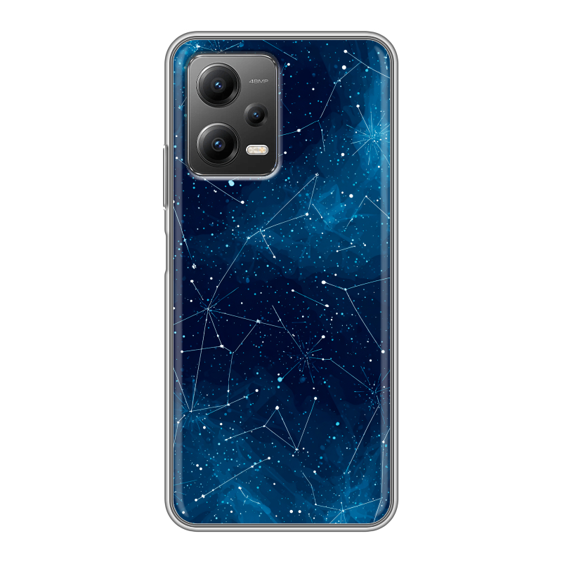 Силиконовый чехол на Xiaomi Poco X5 с принтом Космос звезды Силиконовый чехол на Xiaomi Poco X5 с принтом Космос звезды