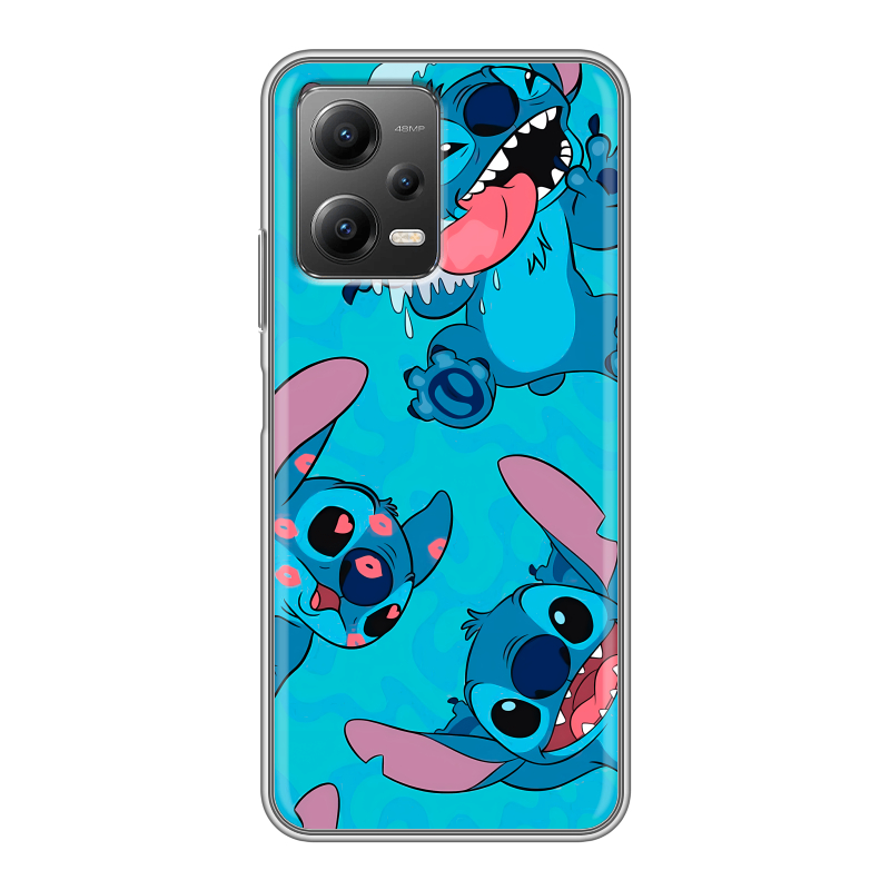 Силиконовый чехол на Xiaomi Poco X5 с принтом Лило и Стич Силиконовый чехол на Xiaomi Poco X5 с принтом Лило и Стич