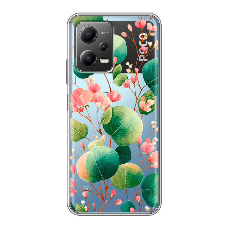 Силиконовый чехол на Xiaomi Poco X5 с принтом женский Силиконовый чехол на Xiaomi Poco X5 с принтом женский