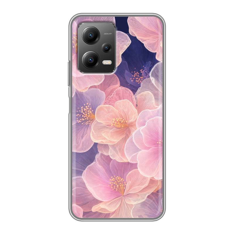 Силиконовый чехол на Xiaomi Poco X5 с принтом женский Силиконовый чехол на Xiaomi Poco X5 с принтом женский