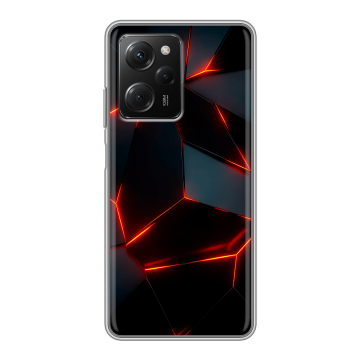 Силиконовый чехол на Xiaomi Poco X5 Pro с принтом Яркие абстракции Силиконовый чехол на Xiaomi Poco X5 Pro с принтом Яркие абстракции