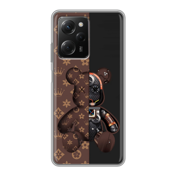 Силиконовый чехол на Xiaomi Poco X5 Pro с принтом Луи робот