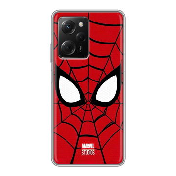 Силиконовый чехол на Xiaomi Poco X5 Pro с принтом человек паук spiderman Силиконовый чехол на Xiaomi Poco X5 Pro с принтом человек паук spiderman