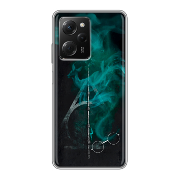 Силиконовый чехол на Xiaomi Poco X5 Pro с принтом Гарри Поттер Harry Potter